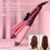 Nova 2 in 1 Hair Straightener and Curler