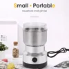 Multi-Purpose Stainless Steel RAF Electric Grinder 4 Blades For Spices, Masala Grinding, Coffee Beans Machine
