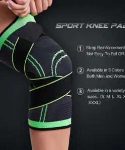 Kneepad Elastic Bandage Knee Protector For Work Sport knee Brace Fitness Running